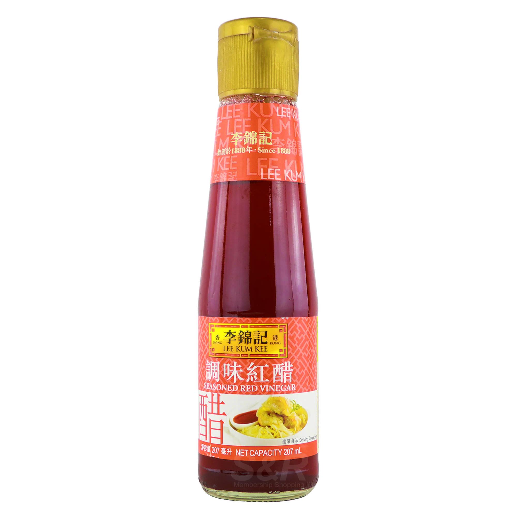 Lee Kum Kee Seasoned Red Vinegar 207mL Lee Kum Kee Seasoned Red Vinegar 207mL